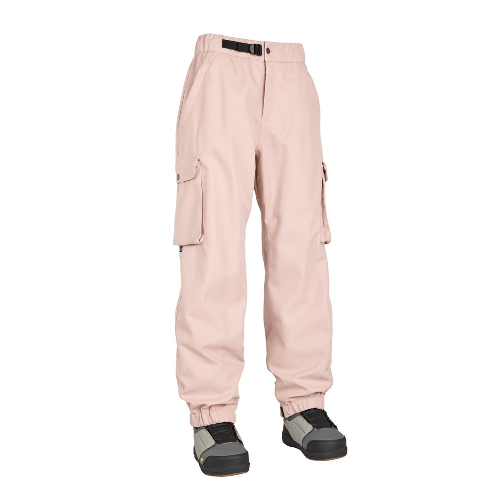 Airblaster Womens Freedom Boss Snow Pants 10K Waterproof Cargo Pink L‎